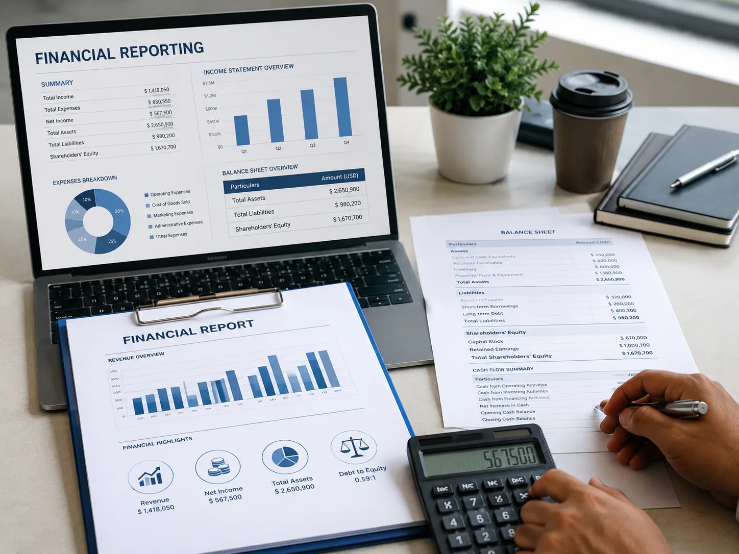 Financial reporting and business insight